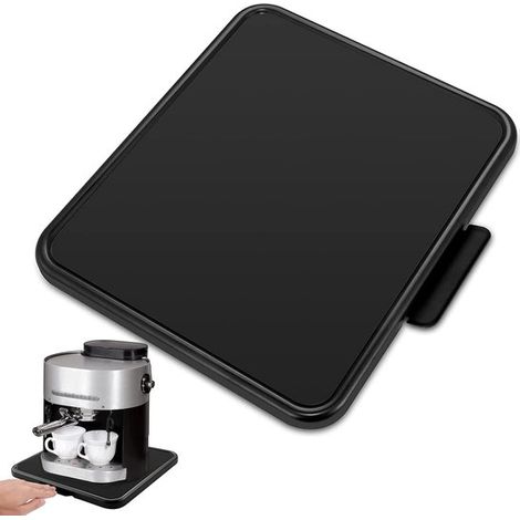 Plateau de cuisine – Noir – S (33x26x2 cm) – Organiseur d'appareils – Sous armoire (1/4)