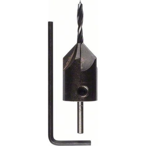 Bosch Accessories 2608595345 Holz-Spiralbohrer  3 mm  Zylinderschaft 1 St.