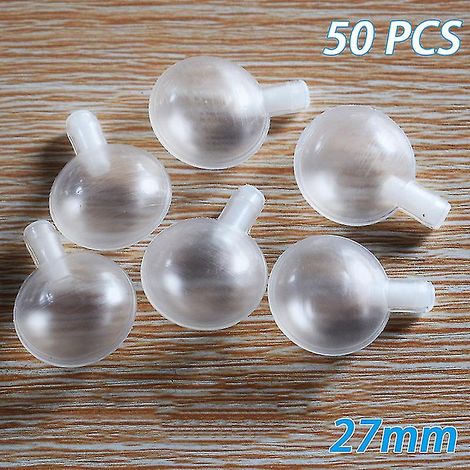 Lot de 50 inserts de rechange de 27 mm pour jouets sonores pour animaux et bébés. (1/4)