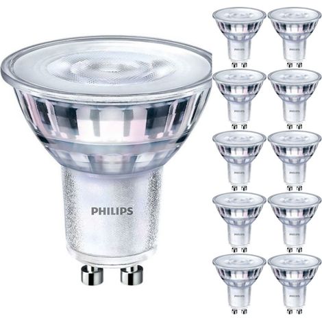Lot 10x Philips Corepro LED Spot GU10 PAR16 4.9W 485lm 36D - 840