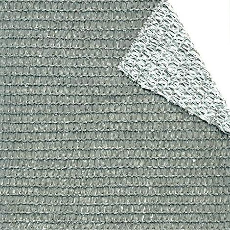 Tenax Rete Tessuta Schermante e Ombreggiante, Soleado Duo 2,00x5 m, Double-Face Bianco-Grigio (1/4)