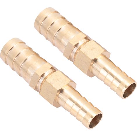 Reduzierstück für Messing-Schlauchverbinder, Reduzierstopfen (10 mm-12 mm, 2 Stück) (1/5)