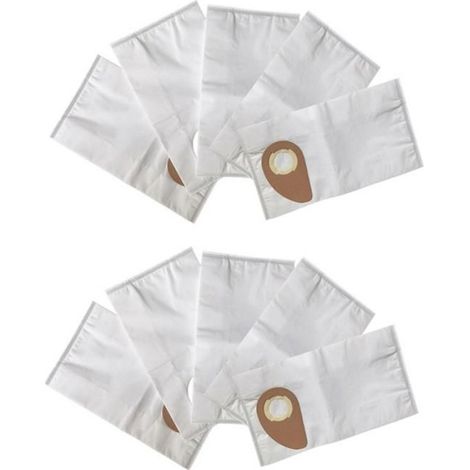 10 Sacs à Poussière pour Aspirateur Nilfisk Buddy II Série SMS 81943048, Fournitures Ménagères, Nettoyage, Pièce D'Aspirateur (1/4)