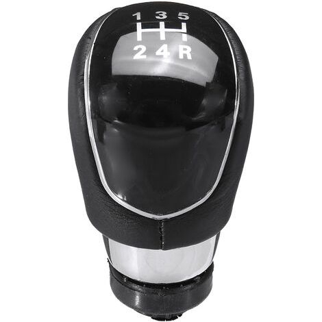 Pomello del cambio a 5 marce per Ford Focus MK2 MK3 - MAX S B-Max Mondeo MK4 F Nero 5 marce