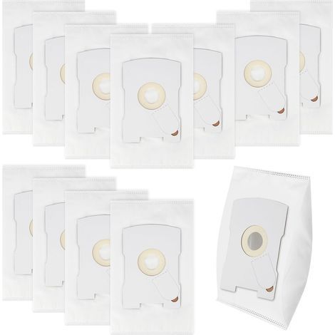 12-piece dust bags for Vorwerk Kobold VT260 VT265 VT270 VT300, compatible with vacuum cleaner accessories. (1/5)