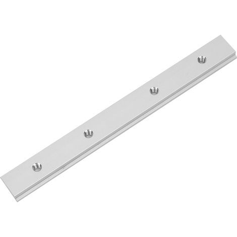 200 mm en alliage en aluminium t Slot T Track Track Track Track Tabring Fixture Woodworking Tool (M6) (1/5)