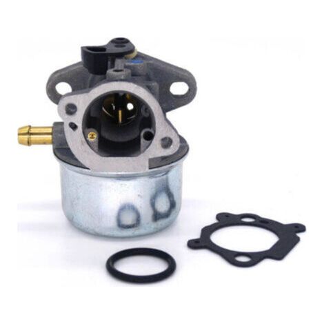 Carburateur universel Briggs & Stratton Compatible références 498170 497314 497347 497586 498254 694202 693909 692648 499617 497410 799872 790821 799868 Carburateur pour tondeuse à gazon moteurs 2 tem (1/4)
