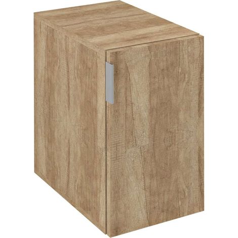 Sapho Cirasa - Mobile laterale, 30x52x46 cm, 1 anta S/D, rovere Alabama CR302-2222 (1/5)