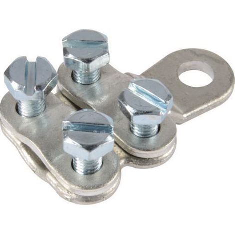 Terminale a crimpare per cavo da 8,5 mm, connessione filettata 16-50 mm² M6x15 (1/2)
