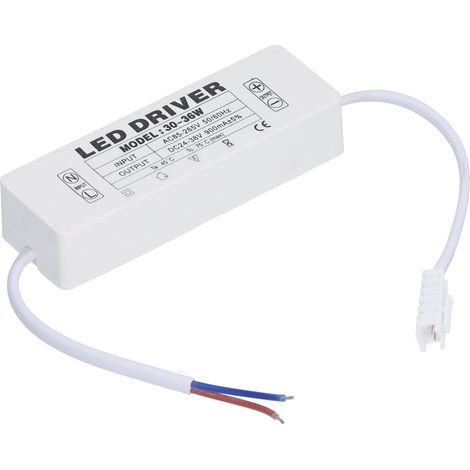Pilote de LED, fonction de protection de transformateur de lampe à LED Bonne dissipation thermique Lampes de bricolage pour le bricolage pour le ménage.