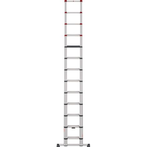 HAILO Teleskop-Anlegeleiter T100 Aluminium 13 Stufenmax. Gesamtbelastung 150 kg