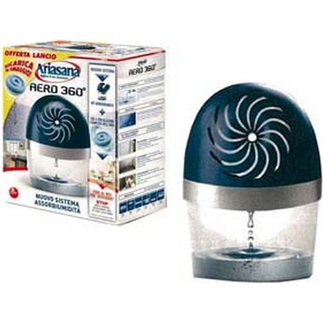 2PZ CONTENITORE ARIASANA AERO 360 KIT - contenitore e 1 ricarica 450 gr. inclusa
