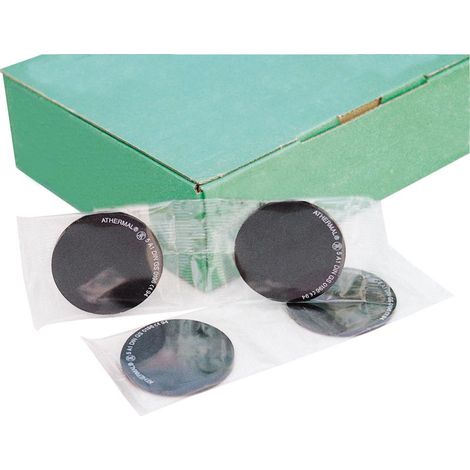 Schweißerschutz- Brillenglas DIN 11, 50mm 10 Stk