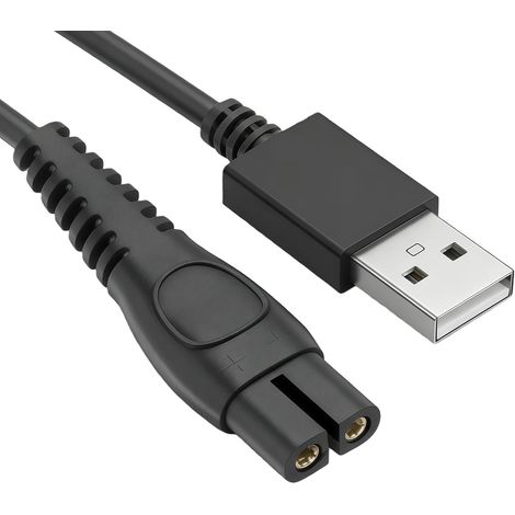 Replacement USB Cable 5V 100cm Charger for QP4530, QP4631, QP6507, QP6542, QP6552 Electric Shavers (1/4)