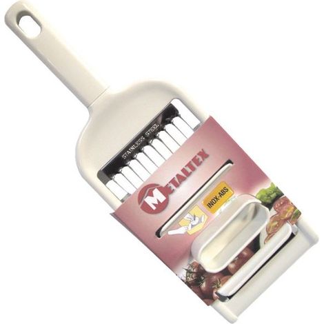 Metaltex Cortador de Tomates Manual Blanco 27x9 cm
