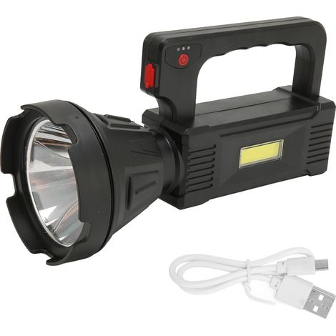 Lampe LED portable étanche projecteur torche de secours à main pour camping extérieur W5108 (1/5)