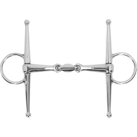 Mors de bride en acier inoxydable 135mm pour cheval, embouchure à anneaux latéraux pour travail extérieur, cadeau équestre