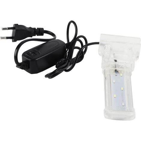 Aquarium Fish Tank LED Clip Light Plant Grow Lampe Éclairage (080 1) (1/4)