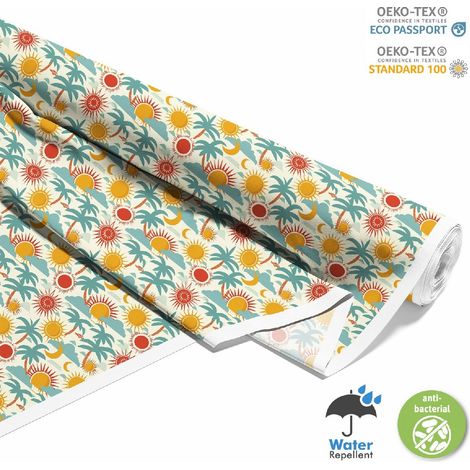 TESSUTI DECORATIVI PER ESTERNI OXFORD - motivo estivo  DX9215 (1/5)