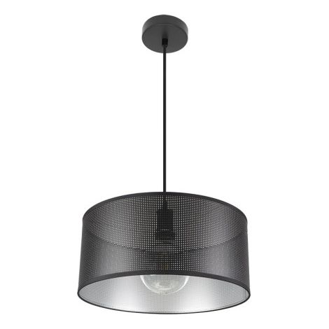 Anhänger Anastasia 1xe27 Schwarz/schwarz-silber Regx40x40 Cm (1/2)