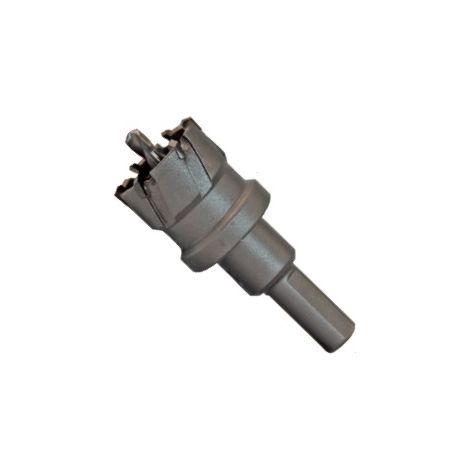 Scie cloche avec mèche d'alignement. Bit Ecef TCT Inox 14x29 mm