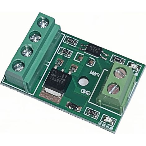 Module de commande de transistor à effet de champ, carte de commande de commutateur PWM, module MOSFET haute puissance, isolation par optocoupleur (1/2)