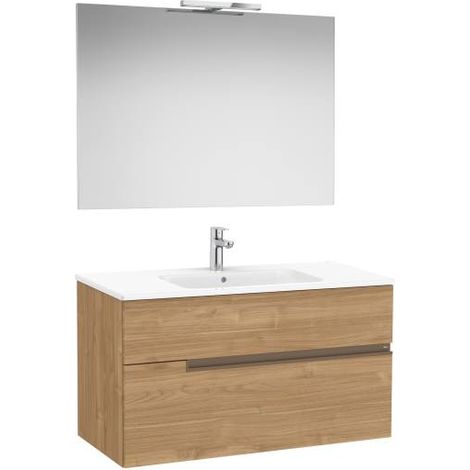 CONJUNTO VICTORIA-N MBLE.BA.+LAV.DBL.2 CJN.1000MM EPJO.APL.LED NOG.