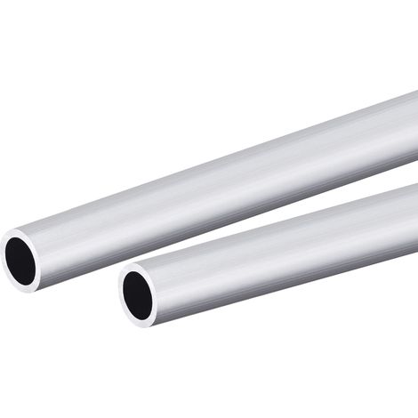 Tube Aluminium 6063 Rond Tube 12mm Diamètre Externe 9mm Interne Diamètre 25cm Longueur Tuyau Tubes 2 Pcs (1/5)
