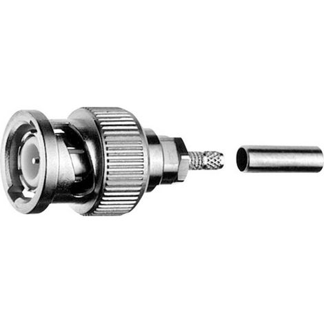 Telegärtner 100023347 100023347 Connettore BNC Spina dritta 50 Ω 1 pz. (1/3)