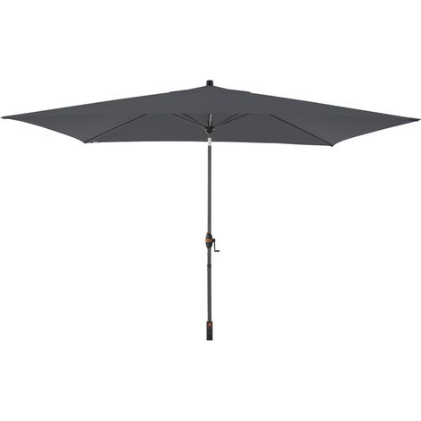 Doppler Mittelstockschirm "myZONE" 300 x 200 cm, Auto-Tilt, anthrazit, Bezug aus 100% Polyester, Gestell aus Aluminium, Gewicht 7,3 kg (1/5)
