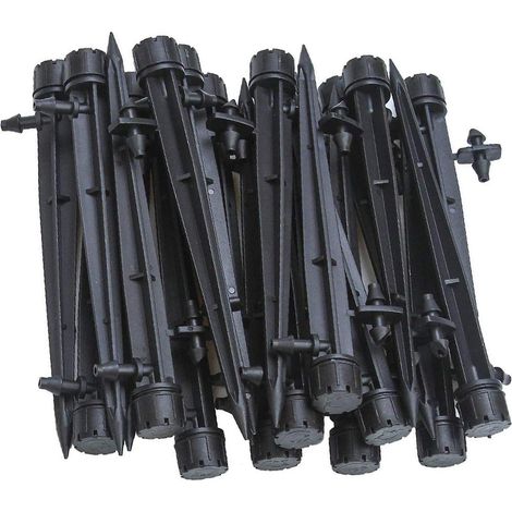 paquet De 50-goutteurs D'irrigation Avec Connecteur Pour Tube De 4mm / 7mm, Rglables 360  Metteur Micro Arroseurs Goutte Systme Jardin Des Plantes (1/5)