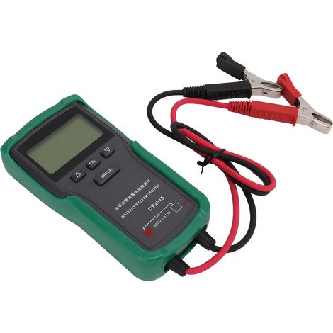 Testeur de batterie auto 12V DY2015, analyseur numérique de batterie de voiture, détecteur de diagnostic de batterie automobile (1/5)