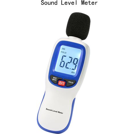 Sonomètre sans fil avec enregistrement de données par application Sonomètre portable Bluetooth 0130 dB Compteur SPL haute précision pour salles de classe, bureaux, maisons, etc. (1/5)