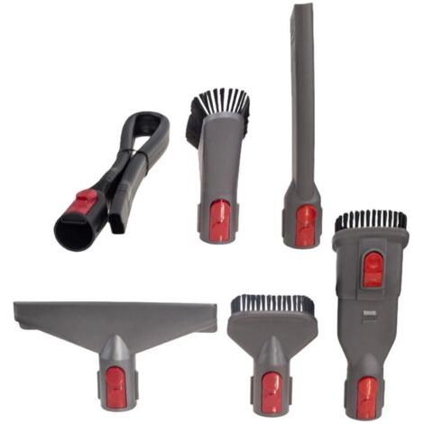 Pièces de rechange pour aspirateurs Dyson V7, V8, V10, V11 et V15. Idéal pour le nettoyage des conduits de sécheuse, des intérieurs de voiture et des kits de nettoyage domestique (accessoires et embou (1/5)