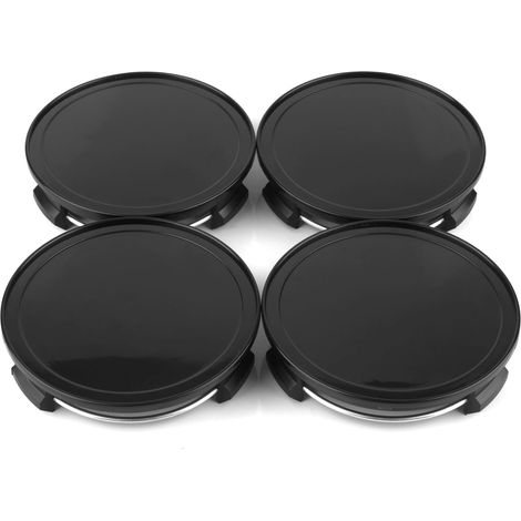 4x72mm 69mm Cache moyeu Noir Cache moyeu Cache Jante (1/5)