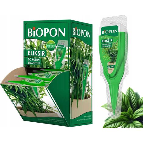 BOPON - Elixier für Grünpflanzen 40ml - disp - 36 Stück.