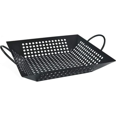 Panier de cuisson en acier inoxydable pour légumes grillés, plateau adapté à tous types de barbecues et rôtissoires (1/5)
