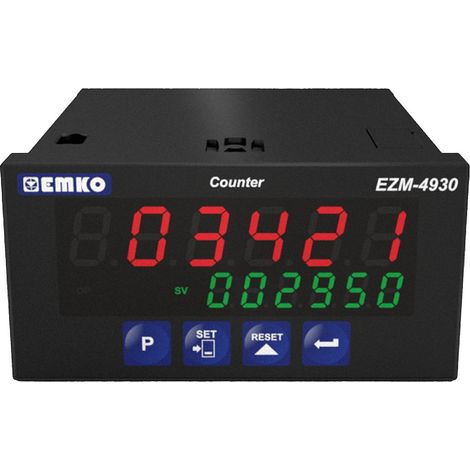 Emko ESM-4930 2 points, P, PI, PD, PID Régulateur universel Pt100 -200 à +1700 °C Relais 5 A (L x l x H) 86.5 x 48 x 96 (1/5)