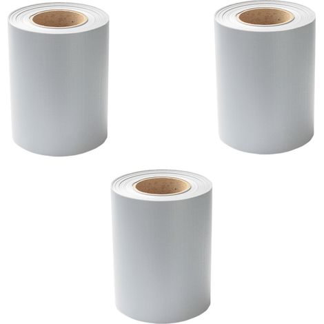 SWANEW Strisce privacy, PVC, strisce paravento, tappeto a doppia asta 70mx3 grigio chiaro (1/5)