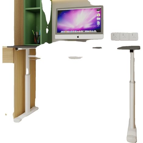 Escritorio de estudio ajustable, altura regulable, diseño multiusos, gris + 60120cm (1/2)