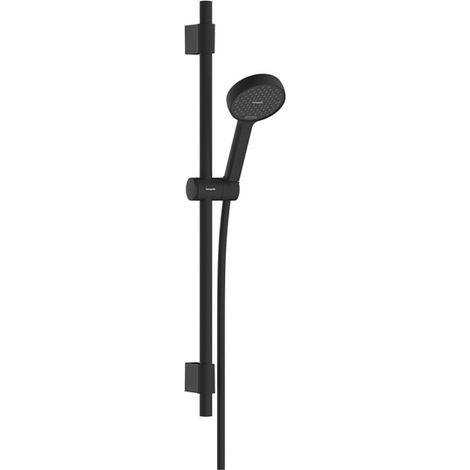 Hansgrohe Activera Select S - Set pommeau de douche, barre et flexible, 2 jets, EcoSmart, noir mat 28048670 (1/5)