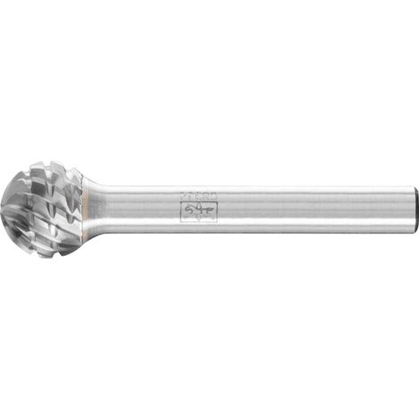 PFERD TOOLS Hartmetall Hochleistungsfrässtift Kugel KUD Ø 12x10mm Schaft-Ø 6 mm TITANIUM für Titan (1/3)