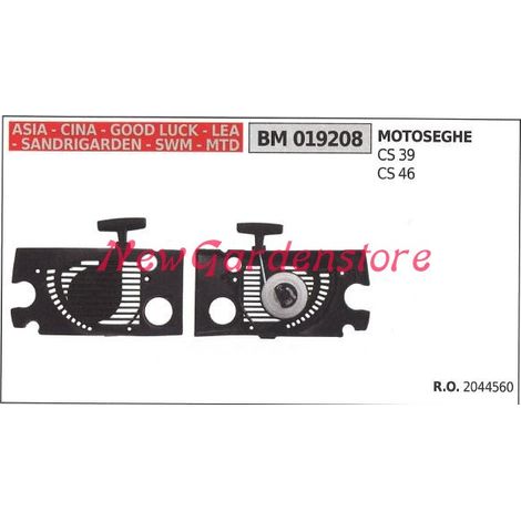 Messa in moto CINA motore motosega cs 39 46 019208