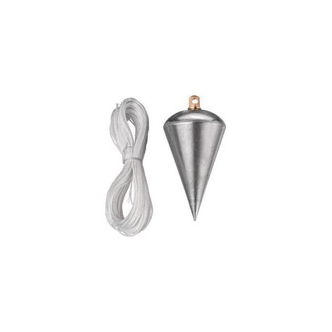 Plomada kwb 177850 acero 300g cuerda 20m
