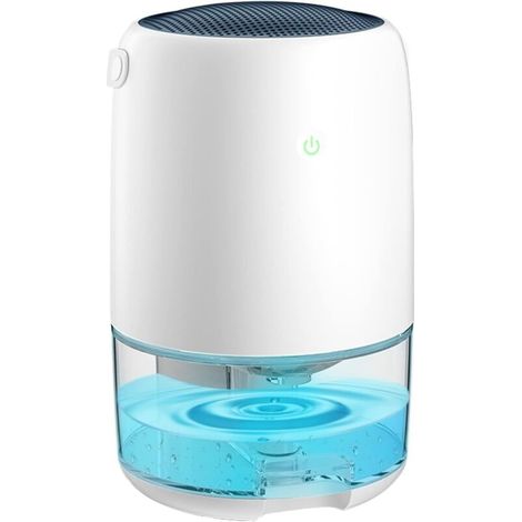 Petit Deshumidificateur d air 110cl, Deshumidificateur pour la Maison, Déshumidificateurs Anti Moisissures, Automatique électriqueet Ultra Silencieux (1/5)