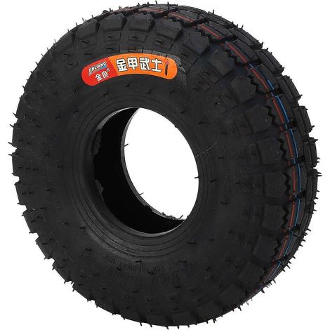 Ersatzreifen 10 Zoll 4.10/3.50-4, aufblasbarer Werkzeugwagen-Gummireifen für Rasenmäher, Sackkarre, Rad