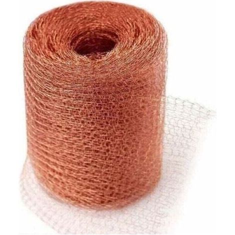 Grillage Anti Rongeur de Haute Qualité, 100% Cuivre Anti Limace Escargot Souris Rat Oiseaux Nematodes Ferramol, Filet de Cuivre Tricot pour l'intérieur, Le Jardin(6 Mètres) (1/4)