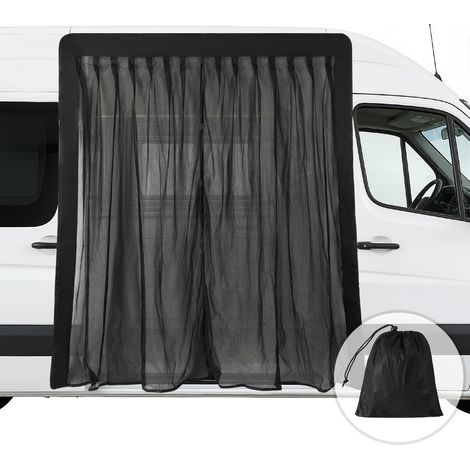 TolleTour Zanzariera magnetica per auto 180x150 cm, rete anti-zanzare per portiera di auto, furgoni e SUV, protezione dagli insetti per il campeggio