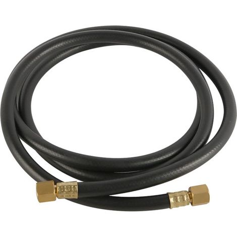 Tuyau de Raccordement Flexible 2m pour Gaz Propane Butane et Bouteille de CO2 - Flexible Haute Pression avec Raccords en Laiton pour Chauffage et Soudage
