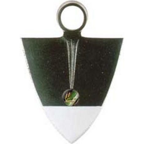 1PZ ZAPPA TRIANGOLARE LAZIO "ORSATTI" - gr.1000 cm.24x24h. occhio  mm.40